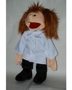Handpuppe Orthoptistin