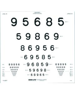 ETDRS-Tafel – LEA™-Zahlen (3 m)