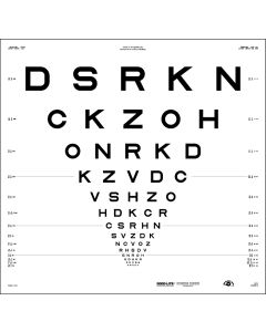 ETDRS-Originalserie 4 m – SLOAN-Buchstaben, Tafel "2" - DSRKN
