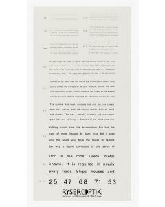 Birkhäuser-Nahlesetafel (englischer Text)