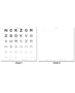 EVANS Kontrasttest ELCT, Karte 1 & 2