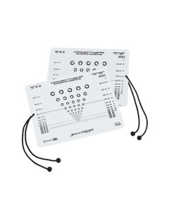 Nahtest Landoltringe – Karte, 8 Positionen (40 cm)
