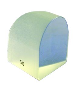 Einzelprisma 50 cm/m, gerundet