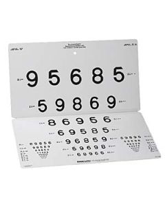 LEA Zahlen 15 Linien Tafel, 3 m, faltbar