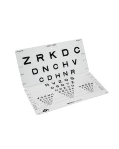 SLOAN Buchstaben Falttafel, 3 m