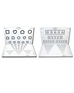 LEA®-Falttafel Symbole, beidseitig bedruckt (MASS, 3 m)