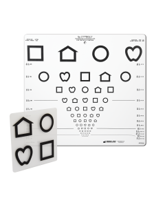 LEA™-Symbole, Wandtafel mit 10 Linien