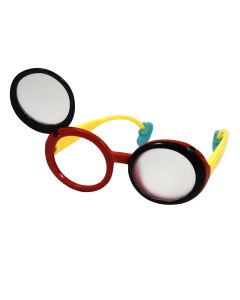 Mattglasokkluderbrille von Vorne