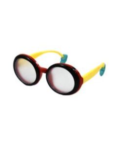 Mattglasokkluderbrille von Vorne