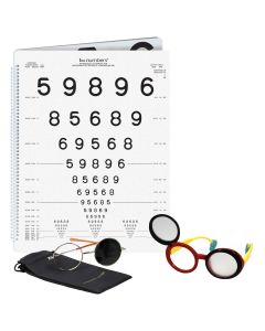 LEA Low Vision Buch Zahlen, Set left bound