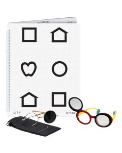 LEA Low Vision Buch Symbole, Set left bound