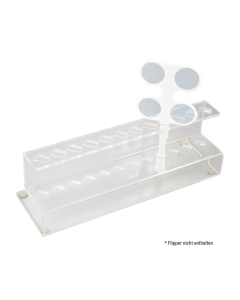 Aufbewahrungsständer (leer) für 12 Abgleich- oder Prismenflipper