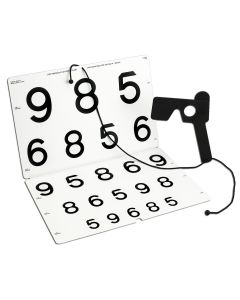 LEA Low -Vision-Tafel (Zahlen)