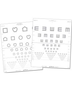 LEA -Kontrast Wandtafel 2,5 % (Symbole/EH)