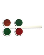 Rot-Grün-Flipper 4 Gläser