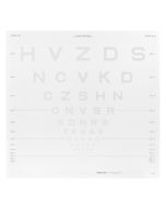 ETDRS-Kontrasttafel - Buchstaben 5 %