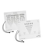 LEA-Nahtest Zahlen Karte