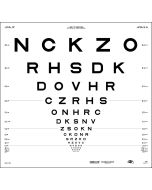ETDRS-Originalserie 4 m – SLOAN-Buchstaben, Tafel "1" - NCKZO
