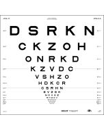 ETDRS-Originalserie 4 m – SLOAN-Buchstaben, Tafel "2" - DSRKN