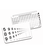 RUNGE-Nahkarte – LEA™-Zahlen, 40 cm