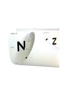 ETDRS Originalserie Tafel "1", rollbar 4 m