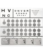CSV-1000S Kontrasttafel