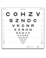 ETDRS "2000"-Tafel "1", Buchstaben 4 m