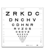 ETDRS "2000"-Tafel "2", Buchstaben 4 m