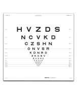 ETDRS Originalserie Tafel "R", Buchstaben 3 m