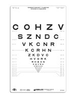 SLOAN Buchstaben-Tafel "1", lichtdurchlässig 80 cm