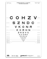 SLOAN Buchstaben-Tafel "1", lichtdurchlässig 66 cm