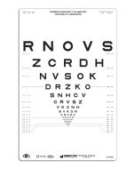 SLOAN Buchstaben-Tafel "3", lichtdurchlässig 80 cm