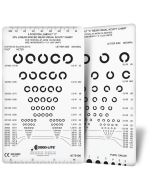 Landoltringe – Taschenformat 8 Positionen, 40 cm Prüfdistanz