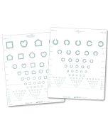 LEA Wandtafel 2.5% Symbole / LR 15 Linien