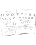 LEA -Kontrast Wandtafel 2,5 % (Symbole/EH)