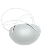 Mattglasokkluder, 3 Stück im Set